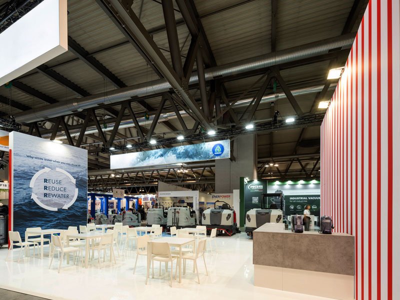 Immagine dello stand fieristico Issa Pulire 2025